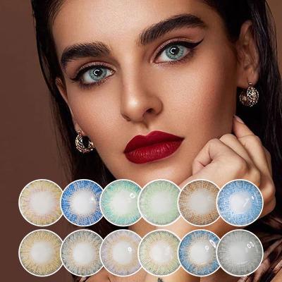 China Best HEMA+NVP contact lens 1 pair contact lens wholesale contact lens kit for sale