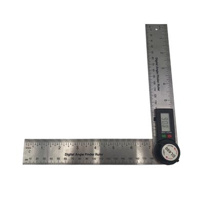 China Stainless+ ABS 2021 Popular Digital Angle Protractor Multi Level Ruler Digital Angle Finder Meter with Protractor Angle Finder Digital Ruler for sale