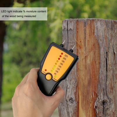 China 2021 new arrival ABS wood moisture meter detector rise 2 in 1 terminal with goood quality and price for sale