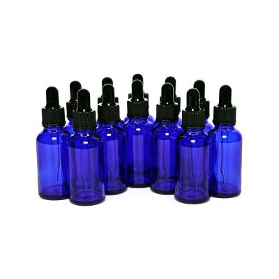 China Wholesale Empty Eco-friendly Reuseable Amber Pink Blue Green Transparent Essential Oil Glass Bottle With Dropper And Screw Cap/Glass Dropper Bottle for sale