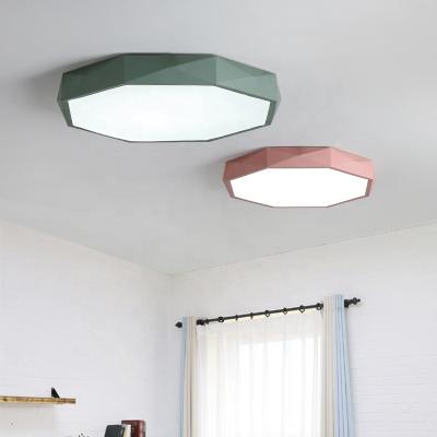 China Nordic Minimalism Marcons Outdoor Mounted Acrylic Panel Led Ceiling Light For Living Room Bedroom Foyer 12W 18W for sale