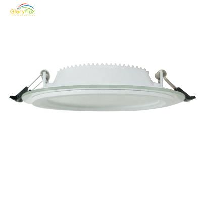 China Factory Shipping Low Price Indoor Glass Panel Embeded Hole 3 Inch 6W Open Recess Led Down Light for sale