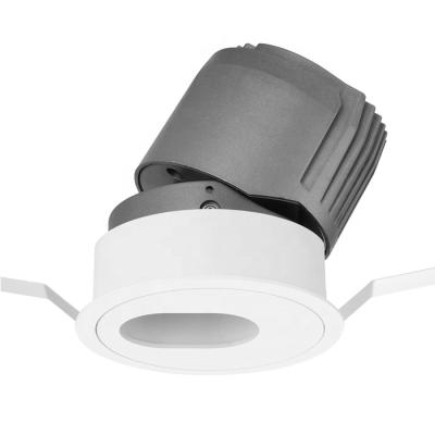 China Warehouse Recess Balance Frame Chip Round Fix Replacement or Smart Adjustable 20W Module Led Down Light for sale