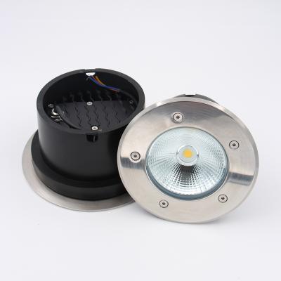 China IP67 20W 303#Stainless Steel Garden Burial Underground Led Light Garden Deck Light for sale