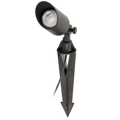 China Waterproof IP65 Spike Ground Garden Light Led COB Spike Spot Light Lawn Landscaping Light for sale