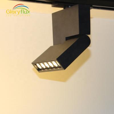 China Store New Item Hot Selling Led Rail Linear Spot Light Single Phase Rotary Track Lighting 12W for sale