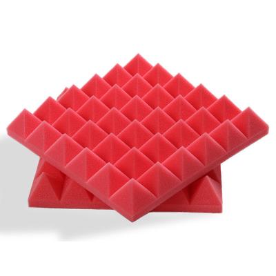 China High Density Pyramid Acoustic Foam Panels for Modern Office Building Sound Absorption for sale