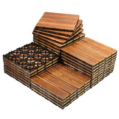 China Hot Weather Resistant Decking Tiles Contemporary Design Style with Anti UV Protection for sale