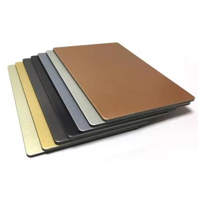 China Fireproof Aluminum Alloy Composite Panel 3mm 4mm 5mm Exterior Used PE/PVDF ACP Sheet for sale