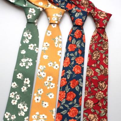 China Brand New Chinese Style Printed Polyester Neck Ties Mens Neck Ties for sale