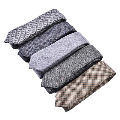 China 100 high quality custom made handmade 100%wool neck ties for men for sale