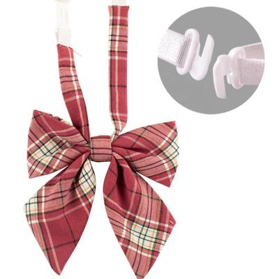 China Hot Selling Custom Handmade Fashion Plaid Style Children Kids Bowties for sale