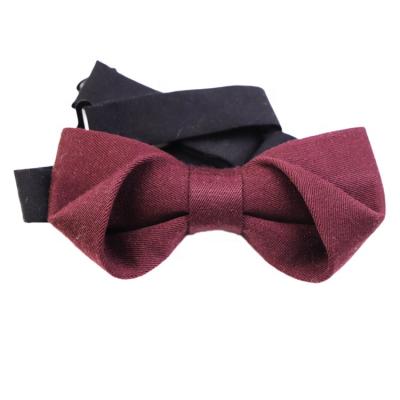 China Fashion New Arrival Mens Handmade Colorful Wool Adjustable Bow Tie For Business for sale