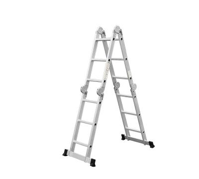 China Factory direct sale high quality modern multifunctional folding aluminum hinged ladder of folding ladders and hinged staircase for sale