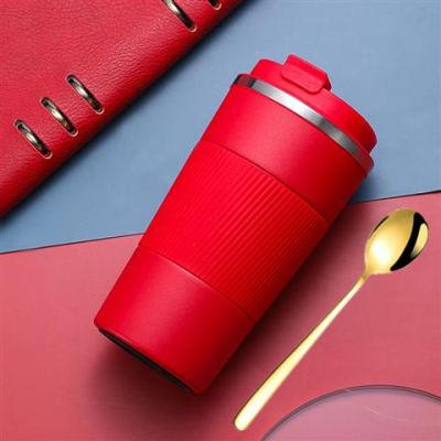 China 2020 Sustainable Reusable Custom 510ml 304 Stainless Steel Vacuum Thermos Insulated Eakproof Coffee Mug / Cup With Lid for sale