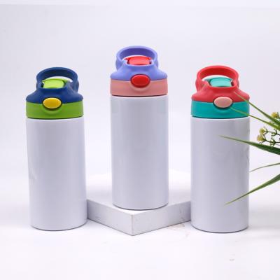 China Double 12oz Wall Kids Cup Sublimation Straight Sippy Hot Viable Water Bottle Empty Tumbler Cups For Kids for sale