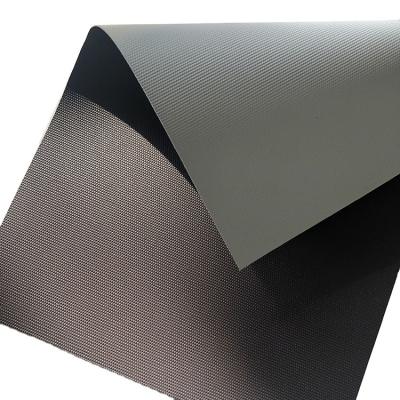 China White 100% Polyester Foaming Painted Polyester Minimalist High Quality Acid Coating Replace Suncool Roller Blind Cloth for sale