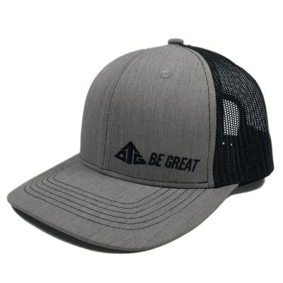 China JOINT high quality unisex gray unisex sports hats custom design oem embroidery logo 112 richardson trucker hat for sale