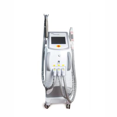 China Dye Removal Beauty Salons Use 3 In 1Multifunction IPL Shr E-light Hair Removal ND Yag Tattoo Removal Laser Machine for sale