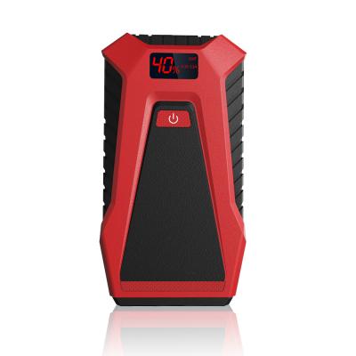 China Portable Car Engine Jump Starter Battery Power Bank 12V 400A Vehicle Emergency Battery Booster For 4.0L Car Power Starter for sale