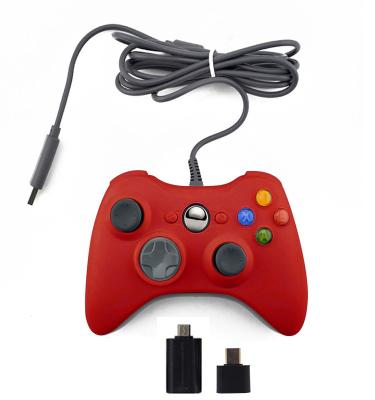 China Colorful Wired Joystick For XBOX360 Controller Wired Gamepad Joypad Controller For Xbox 360 Gaming Games Gamepad Controller for sale