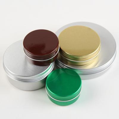 China Personal Care Flat Aluminum Box Made By Aluminum Box Manufacturer For Packaging Cosmetic Powder for sale