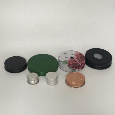 China Good effect wholesale metal sealing aluminum lids for jars /bottles for sale