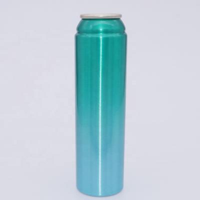 China Mouth Monobloc Different Diameter Can Aluminum Aerosol Can With Printing for sale