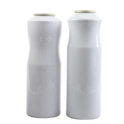 China Personal Care Cosmetic Packaging Box Aluminum Aerosol Gas Sprayer Can for sale