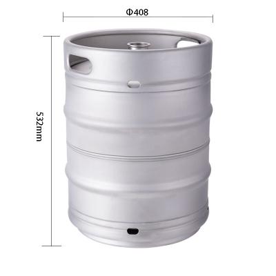 China Commercial Beer Stainless Steel Beer Keg Keg 50 Liter Euro Standard for sale