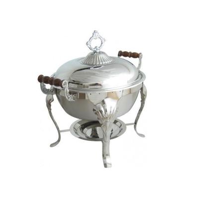 China Round Restaurant Kitchen Beetle Stainless Steel Friction Dish Ceramic Tray for sale