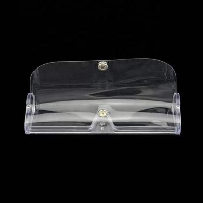 China New Arrival Factory Strong Support Wholesale Packing Box Hard Thin Transparent Glass PVC Eyewear Case for sale