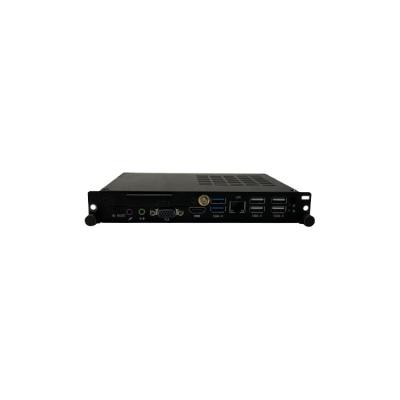 China J1800 J1900 OPS I3 I5 I7 Industrial Computer 2 Mini Pc Channel Embedded By Ethernet WIFI 180*119*30mm Fanless for sale