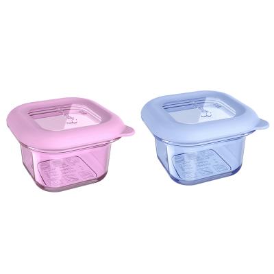 China Freshness Retention BPA Free Baby Food Container 180ml With Lid for sale