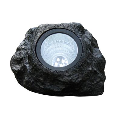 China Stone Shaped Garden Decorative Solar Stone Shaped Solar Spotlight, put in the garden, feel very comfortable solar light. for sale