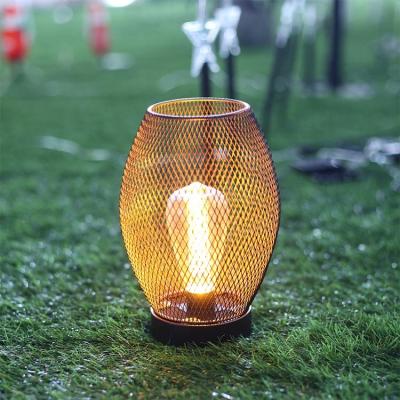 China Metal Material Solar Wall Led Lamp Post Flag Edison Bulb Light For Outdoor for sale