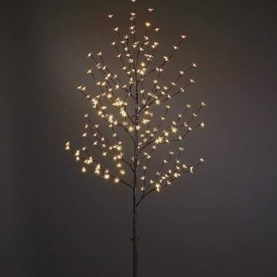 China Newish H200cm 400LED Indoor Light Chain Christmas Cherry Tree Decoration Lighting Outdoor LED Tree Light for sale