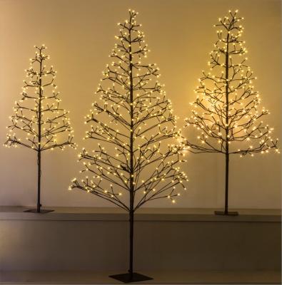 China Newish led christmas artificial flowers led tree suitable for commercial or home decoration for sale