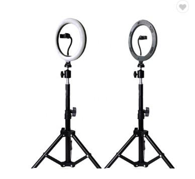 China Kanlong Cheap make up led video photography ring tripod stand 10 12 14 16 18 inch photo Selfie photographic lighting for youtube for sale