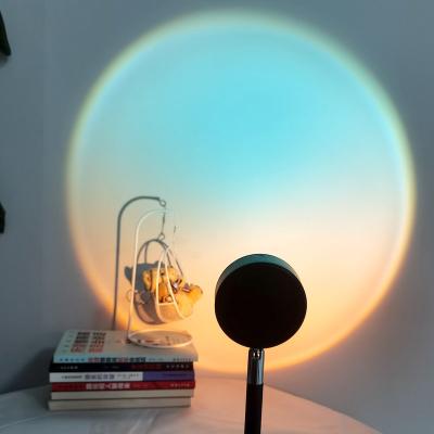 China 2022 High Quality plastic led sunset projector Lamp LED Sunset sunrise Light Halo Lamp for sale