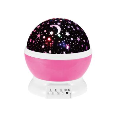 China Kanlong laser starry sky projector lamp moon stars night lights battery operated night light for Kids for sale