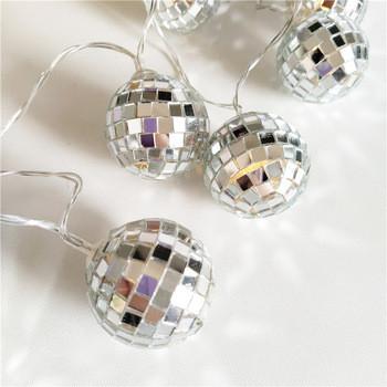 Chine Lumière de ficelle de boule de disco de lumière de noce de Kanlong LED pour le décor à la maison de boîte de nuit d'anniversaire de vacances de Noël à vendre