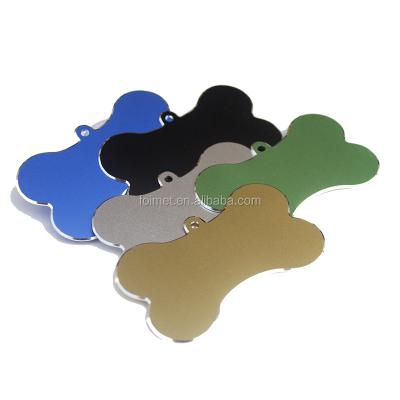 China Europe Manufacturers Wholesale Metal Dog Tags , Laser Names Dog Tag Blank for sale