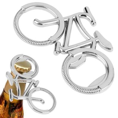 China High Polished Low Price Metal Bicycle Beer Bottle Opener for sale