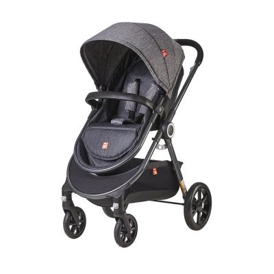 China New Listing High End Portable Safety High Carbon Steel Single Handle Decorative Baby Strollers for sale