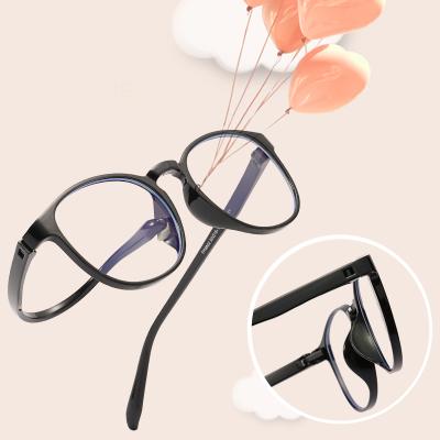 China For myopia/reading/presbyopia KD8802 colorful transparent round fashion optical frames tr90 new eye glasses 2021 for sale