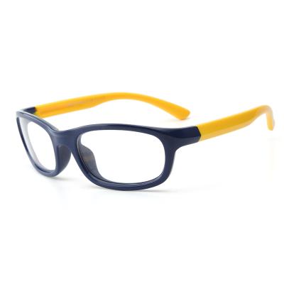 China KBS854 blue anti light/uv400 kids flexible blue light glass computer sports optical frame 2022 for sale