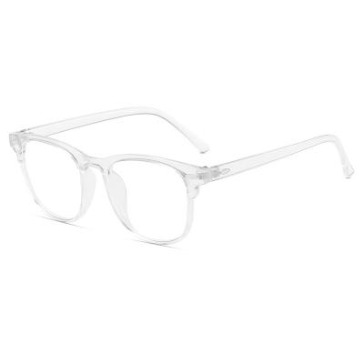 China Shatterproof PC Lens GD19222 Stretching Anti Blue Light Glasses Square Computer Frame 2021 for sale