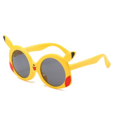 China Fashion Sunglasses SL72002 Comfortable Soft Soft Flexible Silicone Frame Kids Polarized Shades Sunglasses 2020 for sale