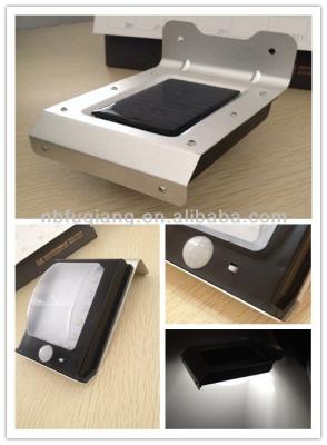 China FQ-505 aluminum aluminum solar sensor LED light, solar light, solar motion light for sale